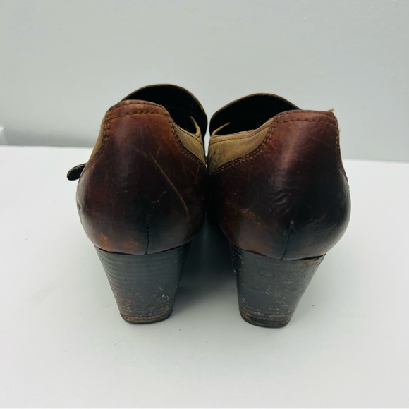 Born Kiltie Leather Shoes Heels - Picture 3 of 7